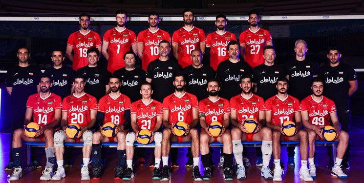 والیبال ایران همچنان در رده دهم دنیا